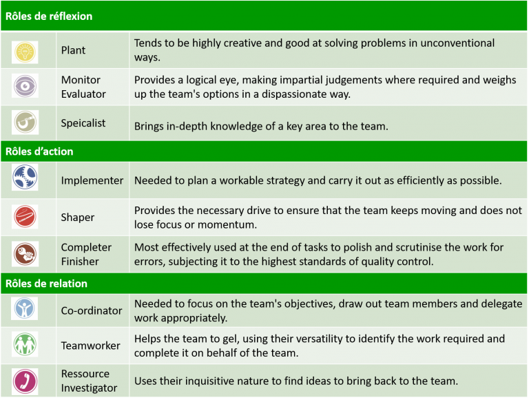 belbin team roles and careers